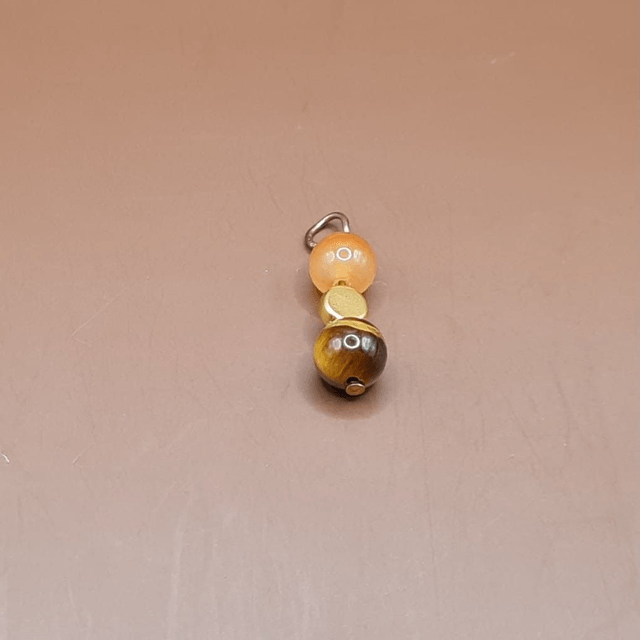 Pendentif Cornaline - oeil de tigre