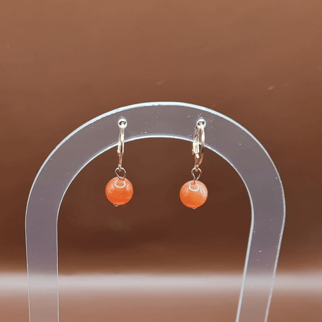 Boucles Cornaline
