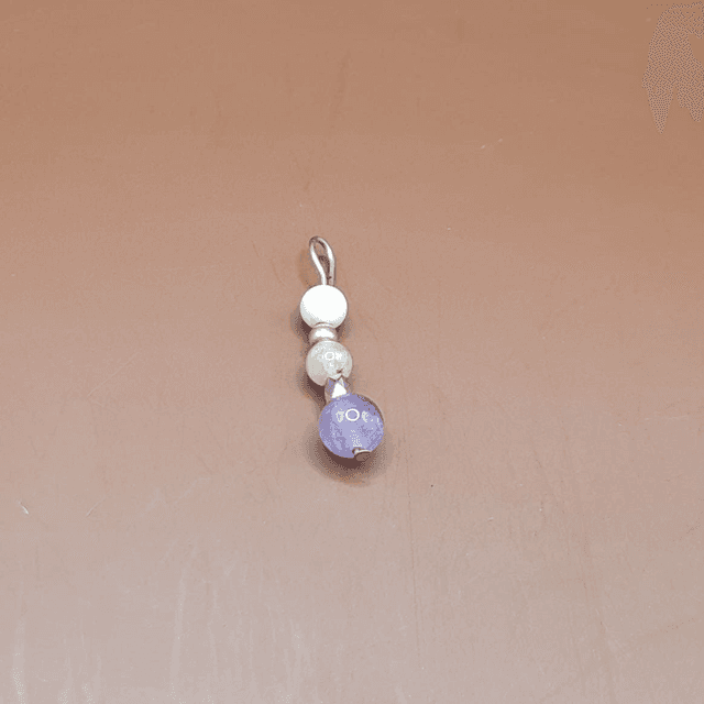 Pendentif Améthyste - pierre de lune