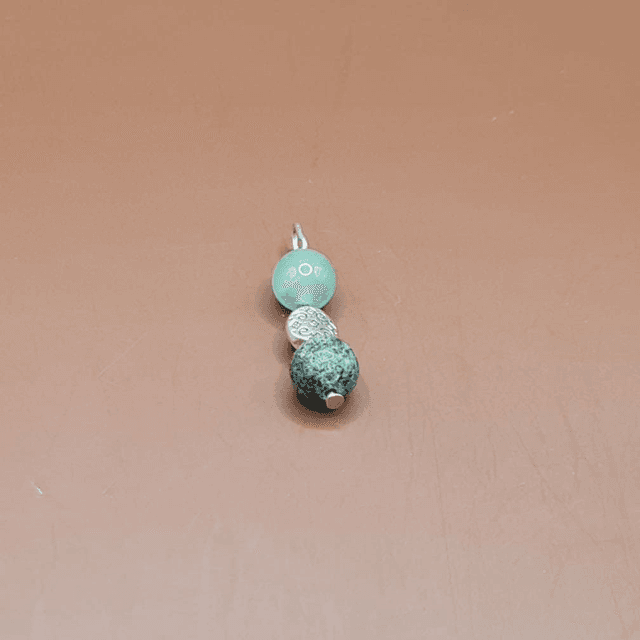 Pendentif Aventurine verte - turquoise