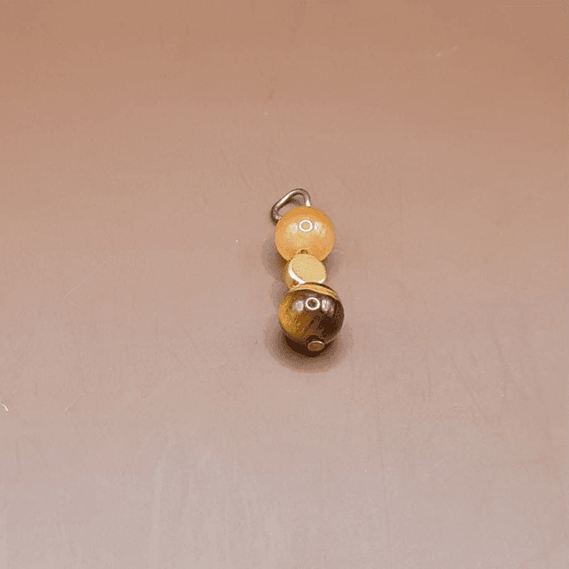 Pendentif Cornaline - oeil de tigre