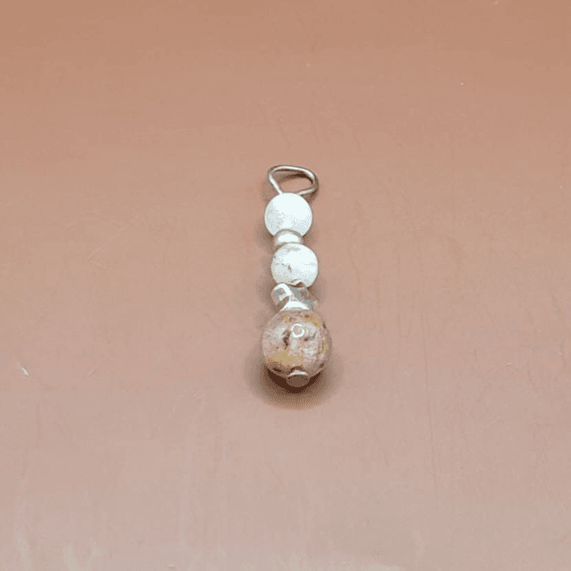Pendentif Aigue marine - labradorite