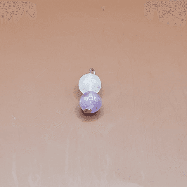 Pendentif Améthyste - quartz rose