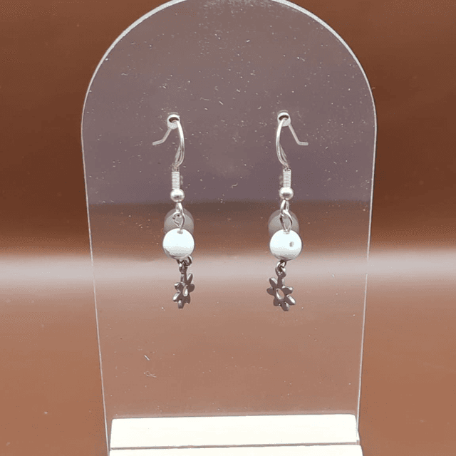 Crochets Howlite blanche