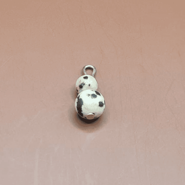 Pendentif Jaspe dalmatien
