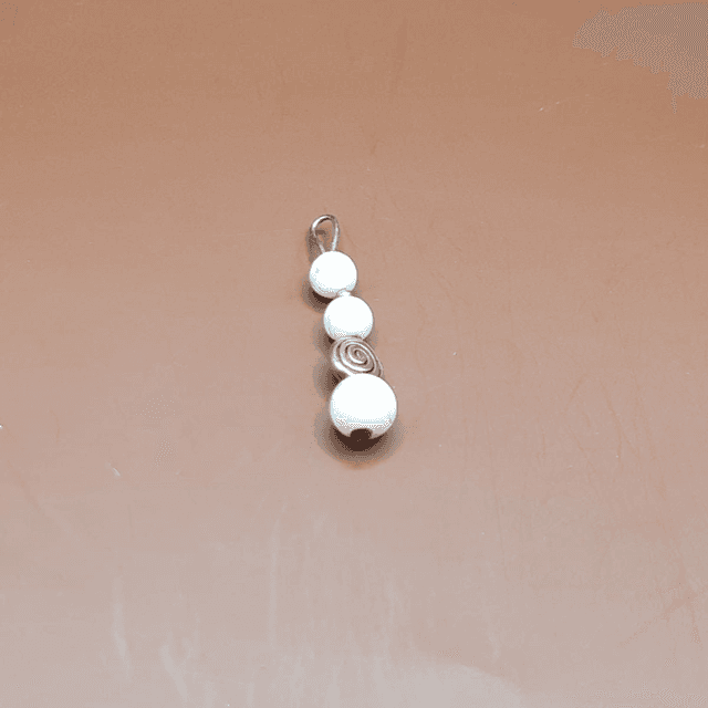 Pendentif Howlite blanche