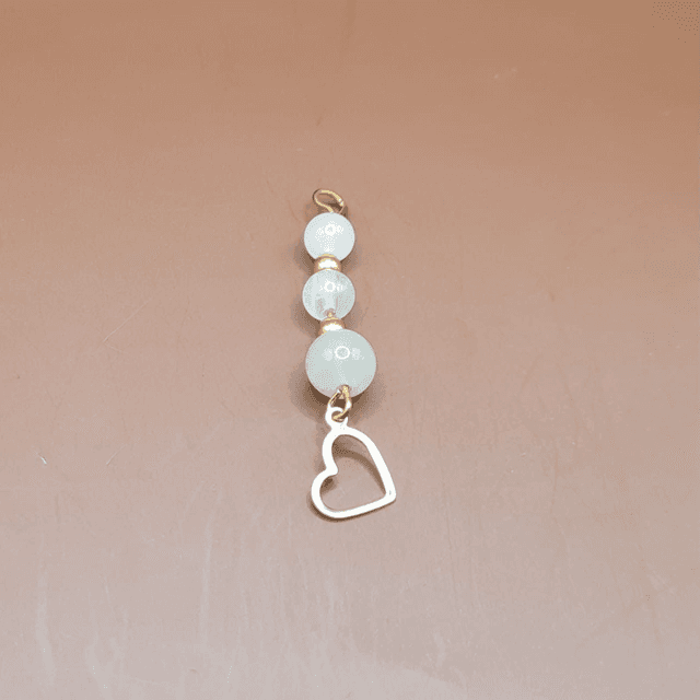 Pendentif Pierre de lune - quartz rose