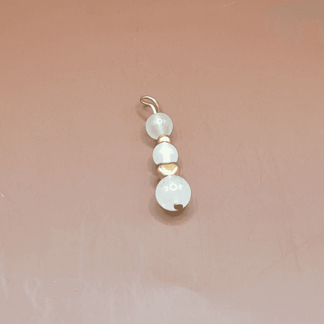 Pendentif Jade - quartz rose