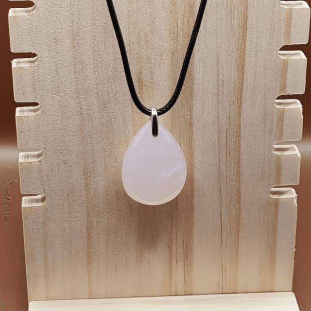 Pendentif Quartz rose